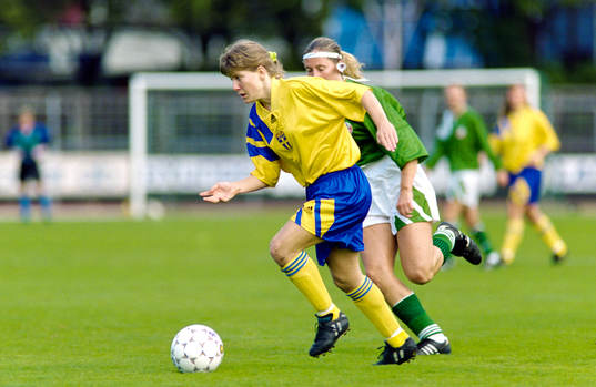 Fotboll, Damer, EM-Kval, Sverige - Irland, 10-0