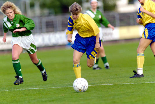 Fotboll, Damer, EM-Kval, Sverige - Irland, 10-0