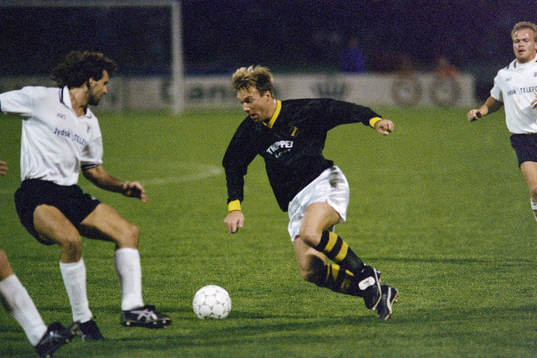 Kim Bergstrand, AIK med bollen