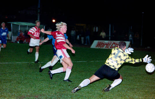 Ulf Ottosson, Degerfors fri med spårvägens målvakt