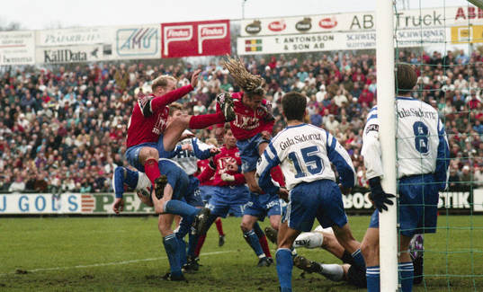 Henrik Henke Larsson och Mats Magnusson, Helsingborg