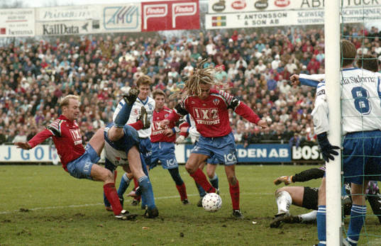 Mats Magnusson och Henrik Larsson Helsingborg