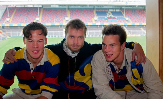Joachim Björklund, Lars Eriksson och Patrik Andersson,