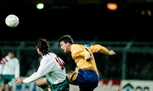 Patrik Andersson vinner en nickduell