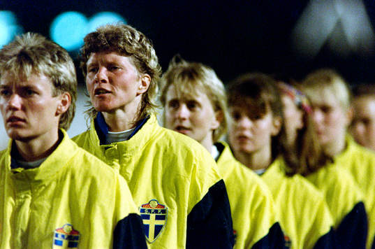 Elisabeth Leidinge, målvakt i Sverige