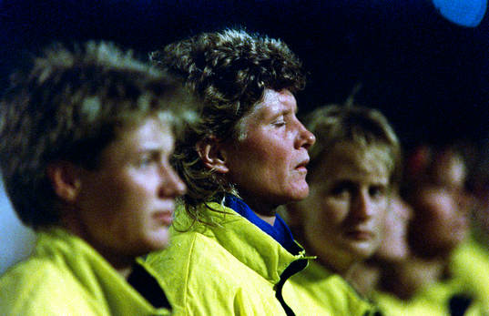 Elisabeth Leidinge, målvakt i Sverige