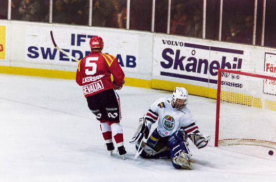 Tommy Melkersson, Brynäs gör mål på Rögle