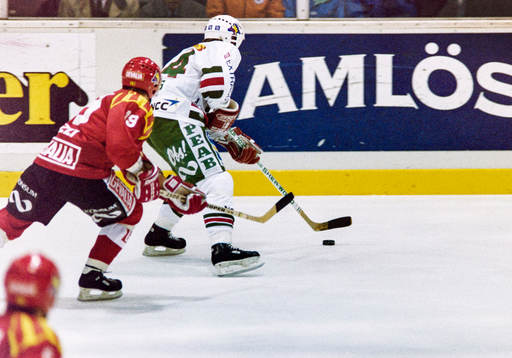 Anders Gozzi, Brynäs jagar Heinz Ehlers, Rögle