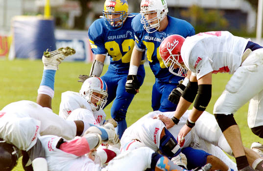 Amerikansk Fotboll, EM-Kval, Sverige - Nederländerna,