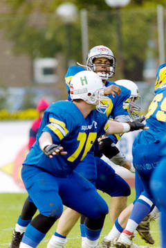 Amerikansk Fotboll, EM-Kval, Sverige - Nederländerna, 30-12