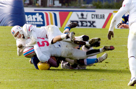 Amerikansk Fotboll, EM-Kval, Sverige - Nederländerna, 30-12