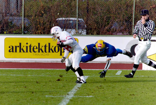 Amerikansk Fotboll, EM-Kval, Sverige - Nederländerna, 30-12