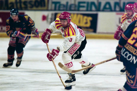 Mikael Lindman, Brynäs med pucken