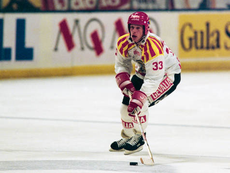 Mikael Lindholm, Brynäs med pucken