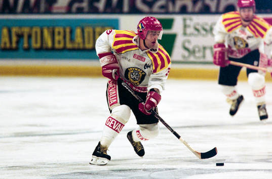 Peter Larsson, Brynäs med pucken