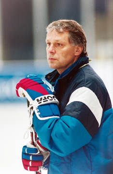 Conny Evensson, tränare i Kloten