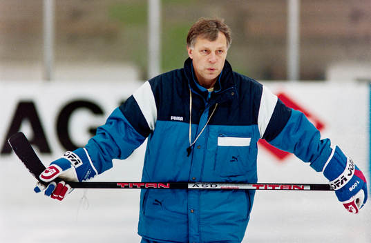 Conny Evensson, tränare i Kloten