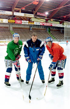 Anders Eldebrink, Conny Evensson och Mikael Johansson