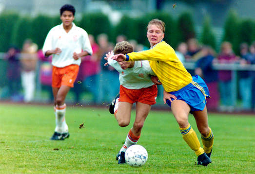 Fotboll, U16, EM-Kval, Sverige - Holland, 0-4