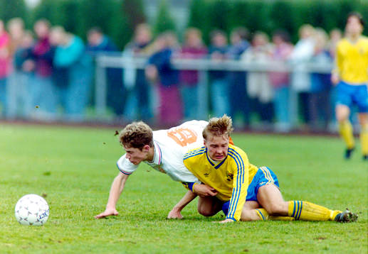 Fotboll, U16, EM-Kval, Sverige - Holland, 0-4