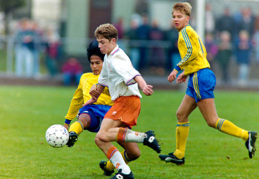 Fotboll, U16, EM-Kval, Sverige - Holland, 0-4
