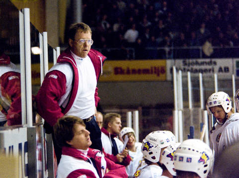 Christer Abrahamsson, tränare i Rögle