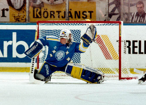 Jonas Levén, målvakt i Leksand