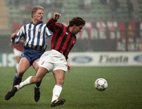 Mikael Nilsson, Göteborg och Alessandro Costacurta, Milan