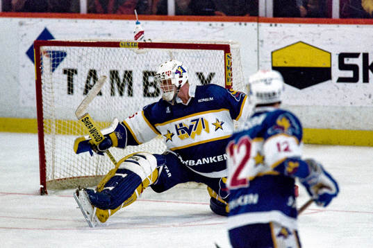 Peter Åslin, målvakt i HV71