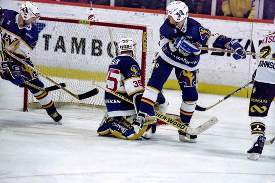 Peter Åslin, målvakt i HV71