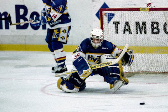 Peter Åslin, målvakt i HV71