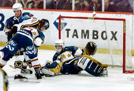Peter Åslin, målvakt i HV71
