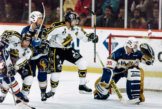 Peter Åslin, målvakt i HV71