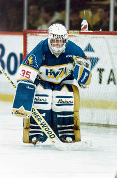 Peter Åslin, målvakt i HV71