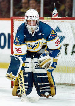 Peter Åslin, målvakt i HV71