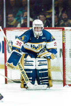 Peter Åslin, målvakt i HV71