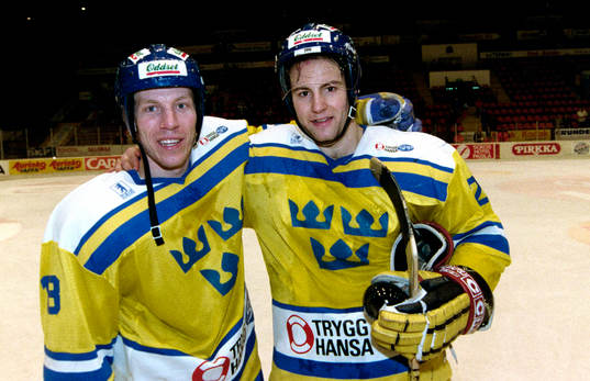 Jonas Bergqvist och Mikael Renberg, Sverige
