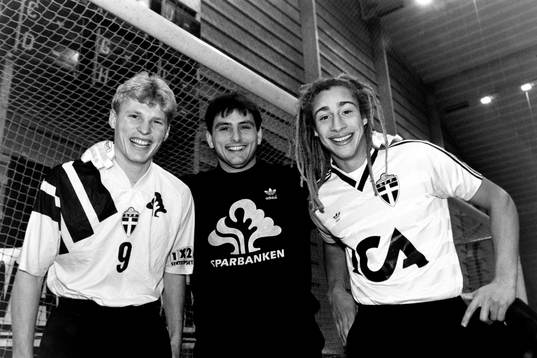 Mats Lilienberg, Jonnie Fedel och Henrik Larsson, Sverige