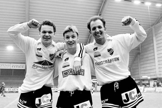 Fredrik Persson, Stefan Jansson och Miguel Toré,