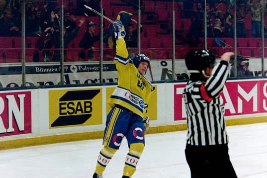 Jonas Bergqvist, Sverige jublar