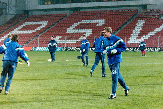 Fotboll, Champions League, PSV Eindhoven - IFK Göteborg,