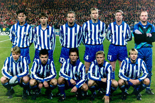 Fotboll, Champions League, PSV Eindhoven - IFK Göteborg,