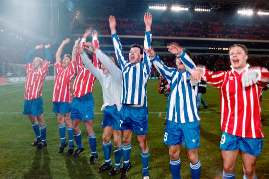 Fotboll, Champions League, PSV Eindhoven - IFK Göteborg,