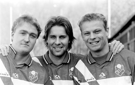 Glenn Ståhl, Dennis Nilsson och Mikael Fransson, Öster