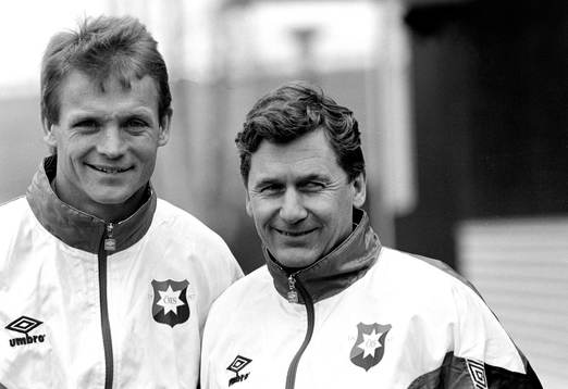 Torbjörn Nilsson, tränare och Gunder Bengtsson, tränare,