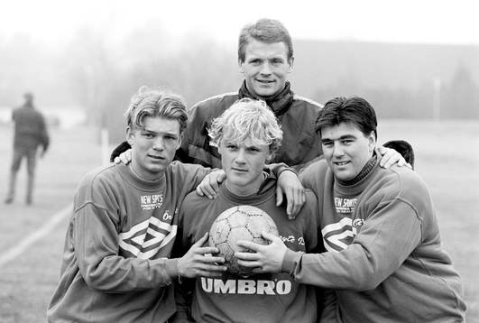 Torbjörn Nilson, tränare bakom Marcus Allbäck, Roger