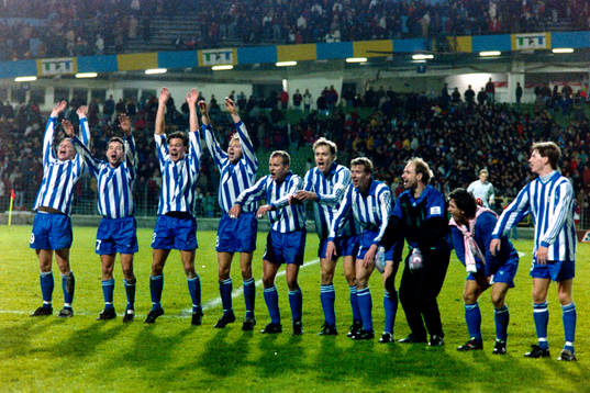 Fotboll, Champions League, IFK Göteborg - PSV Eindhoven,