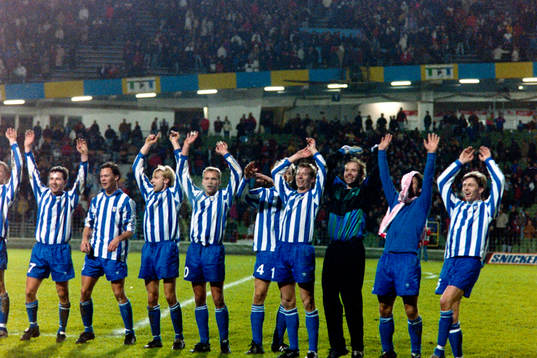 Fotboll, Champions League, IFK Göteborg - PSV Eindhoven,
