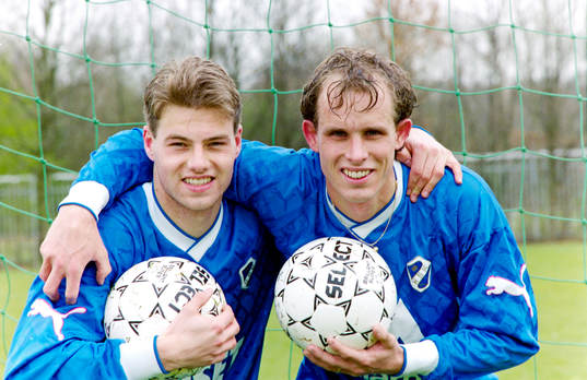 Niklas Gudmundsson och Henrik Bertilsson, Halmstad