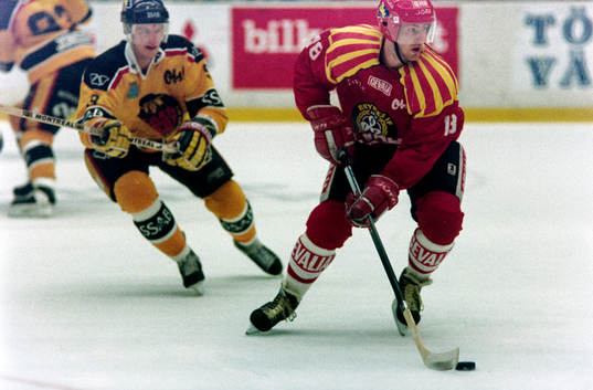 Jan Larsson, Brynäs med pucken